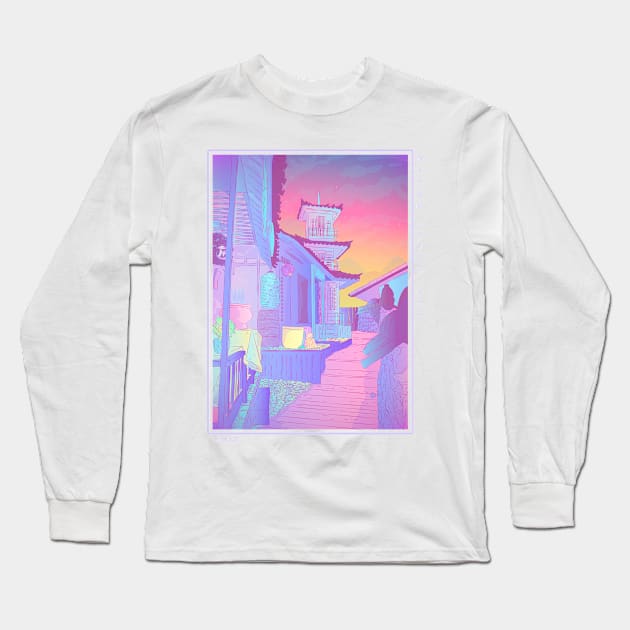 Dream of Indonesia Long Sleeve T-Shirt by Wimido